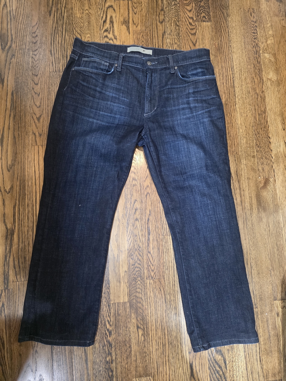 Joes Jeans Mens The Classic Jean 36x28 Blue Dark Wash Straight Leg Preppy